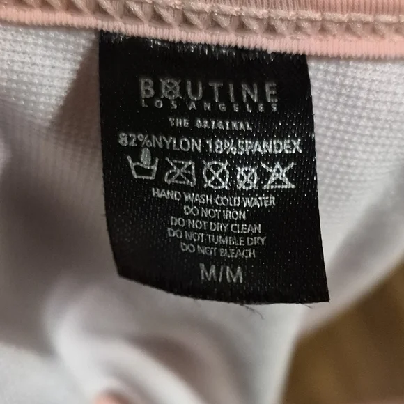 Boutine LA Coral Bikini Set Top M Bottom S - Picture 4 of 4